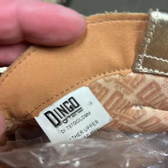 Dingo Gold and fringed western boots - Picture 5 of 7